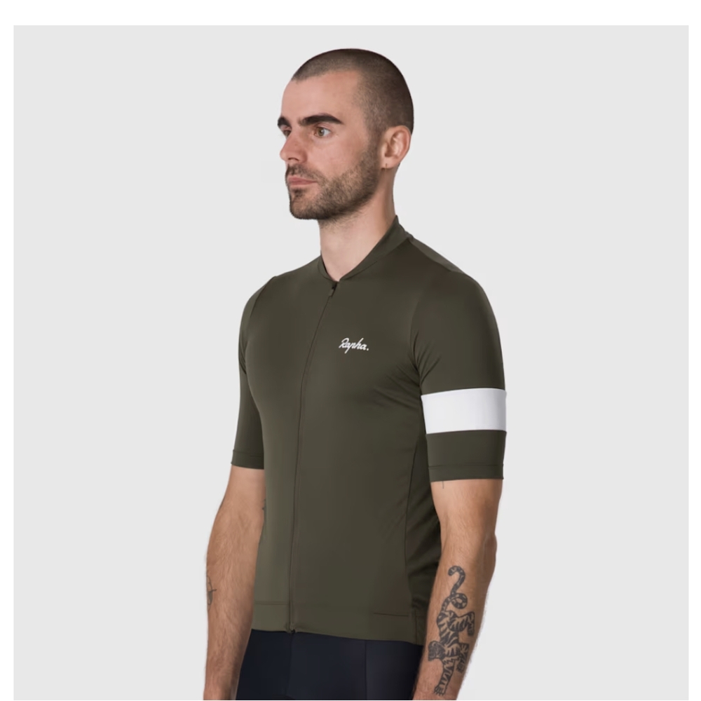 Rapha Jersey - Med - Olive Green
